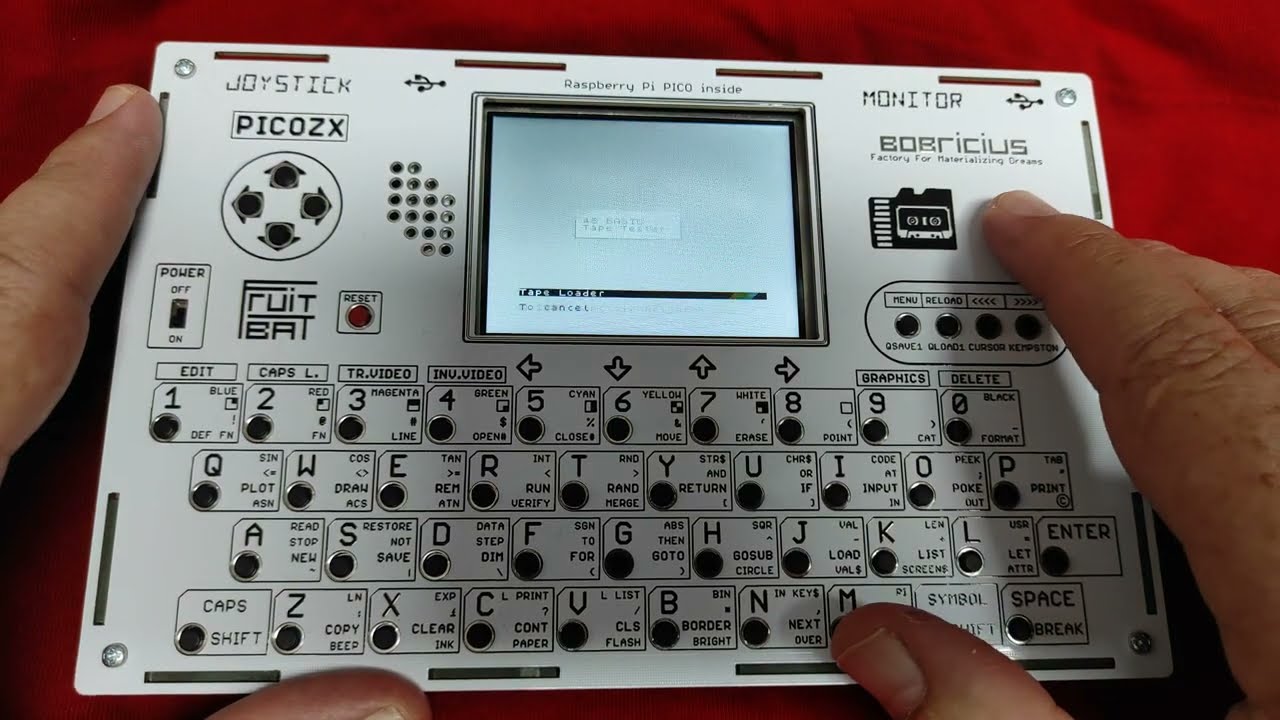 Build your own handheld ZX Spectrum with Raspberry Pi Pico