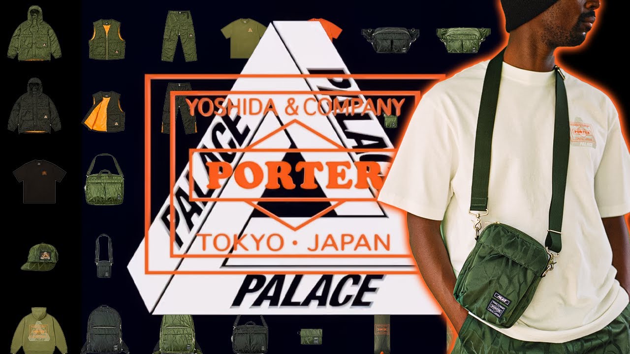 Palace x Porter-Yoshida Droplist - Lowkey Japanese Bags - YouTube
