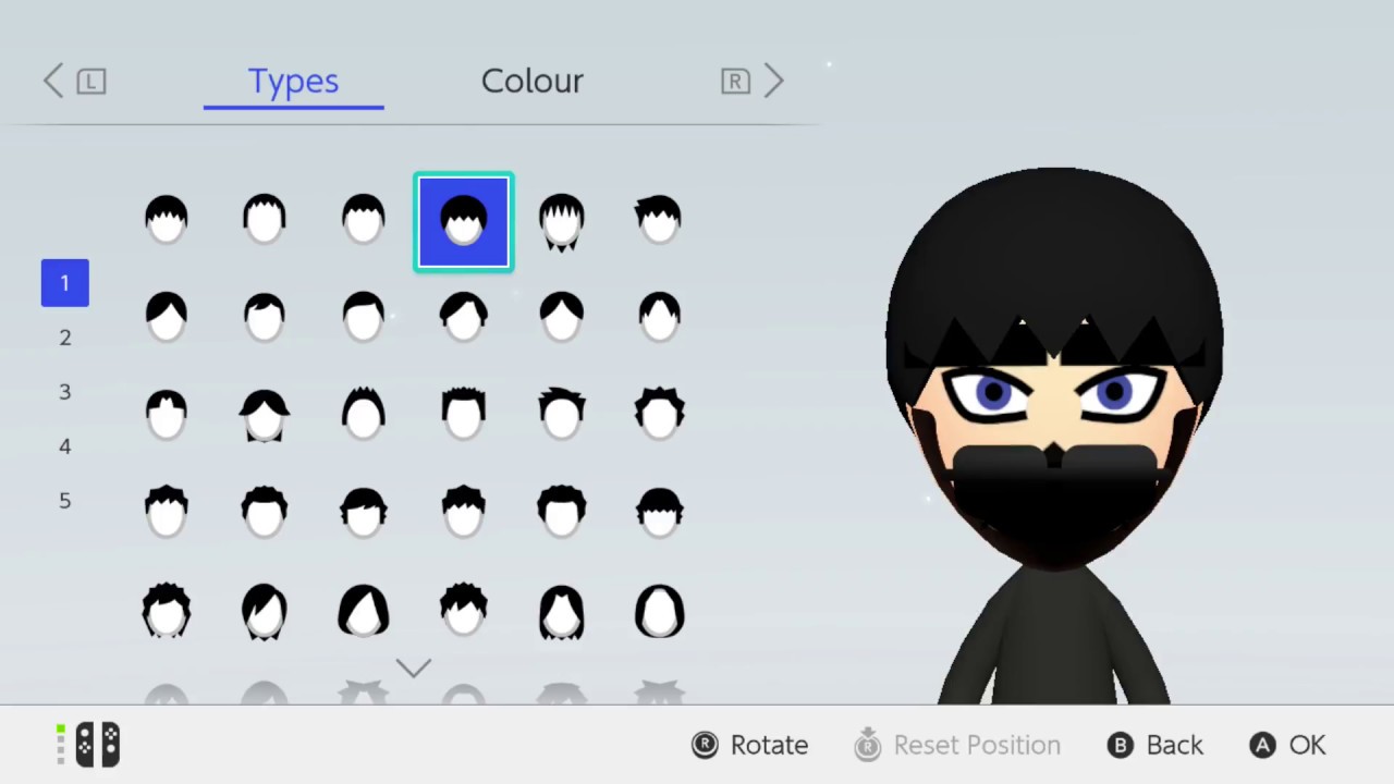 Mii Maker . Ninja from Japan - Nintendo Switch . Free Tutorial