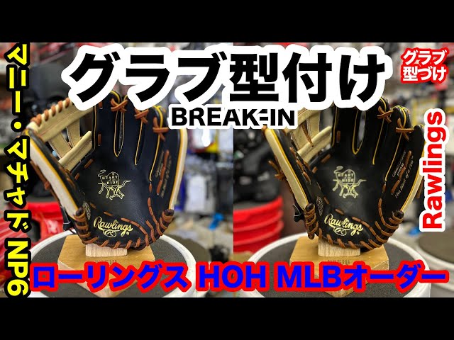 グローブ型付け」Rawlings HOH 内野手用 マニー・マチャド