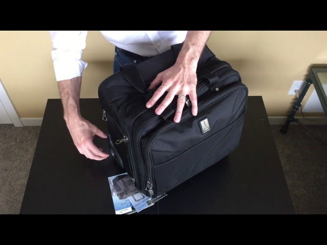 Travelpro FlightCrew5 Rolling Overnighter Demo - YouTube