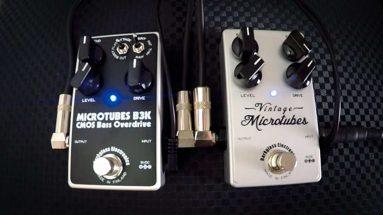 Darkglass Microtubes B3K - コンパクトなベース用オーバードライブ