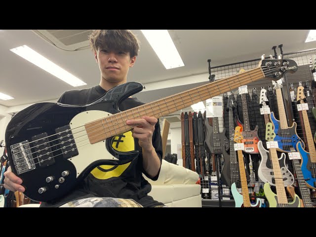 EDWARD / E-LW-135M BLK【Test Play】 - YouTube