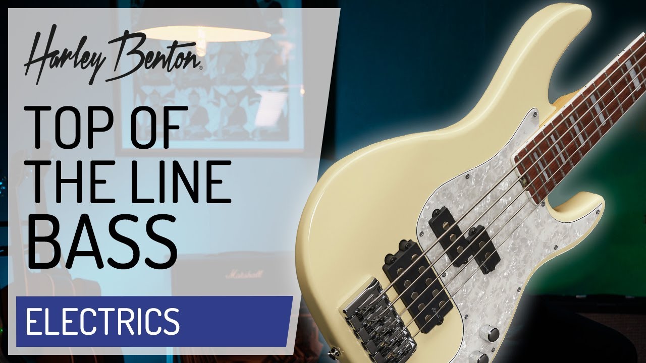 Harley Benton - Enhanced Bass - MP-5EB Creme - feat. Hanna - - YouTube