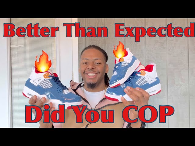 Air Jordan 4 Retro GS French Blue Messy Room Review - YouTube