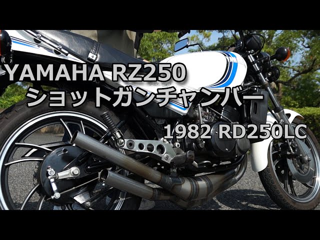 1982 Yamaha RD250LC Exhaust sound and run - YouTube