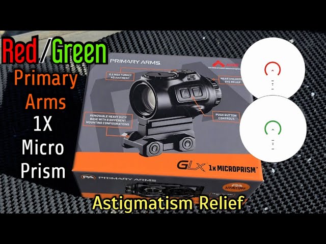 Primary Arms GLX 1X Microprism Review & Shoot ACSS Cyclops Green