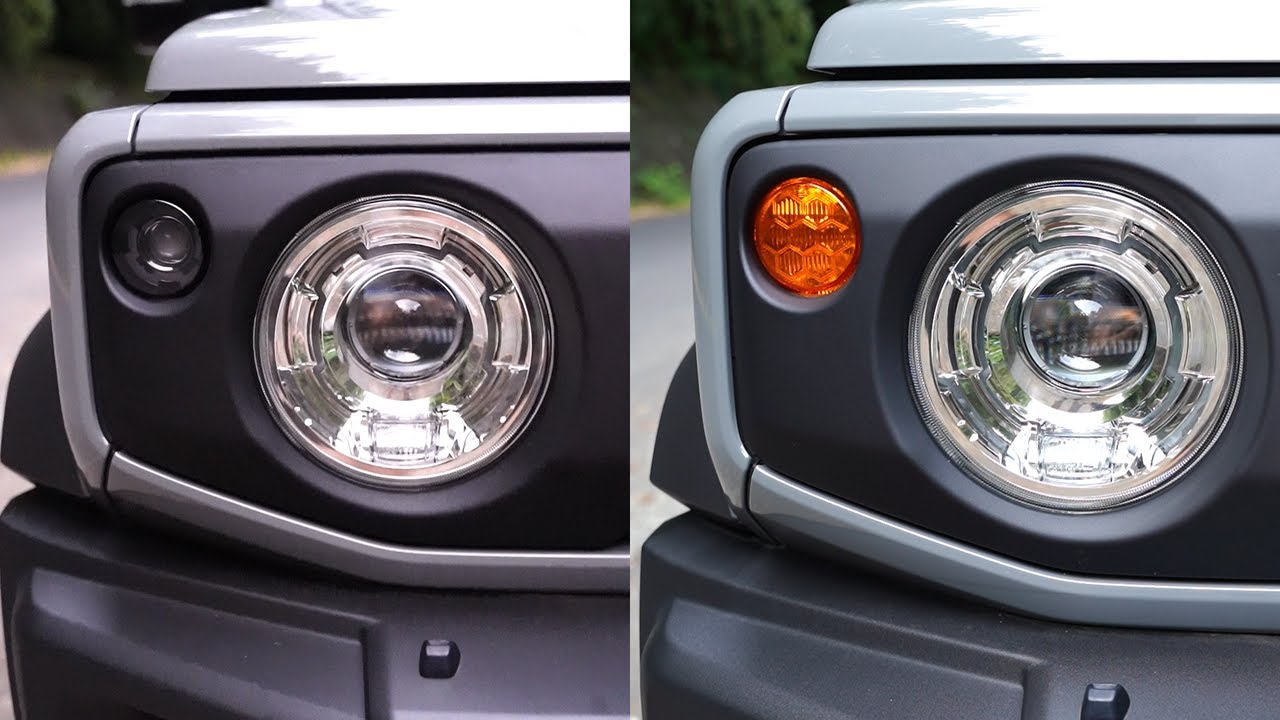 LED front smoked turn signals [Jimny Sierra/Custom 18] [Showa