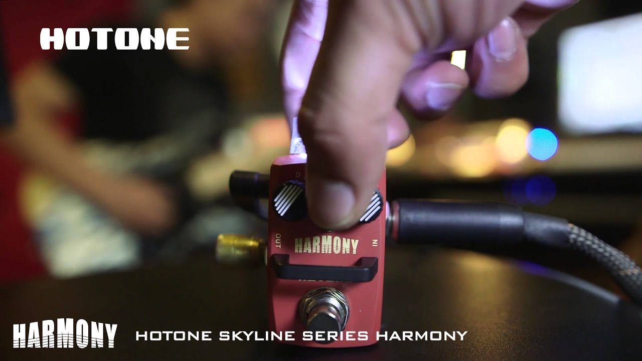 HOTONE HARMONY Pitch Shifter Harmonist PEDAL demonstration by