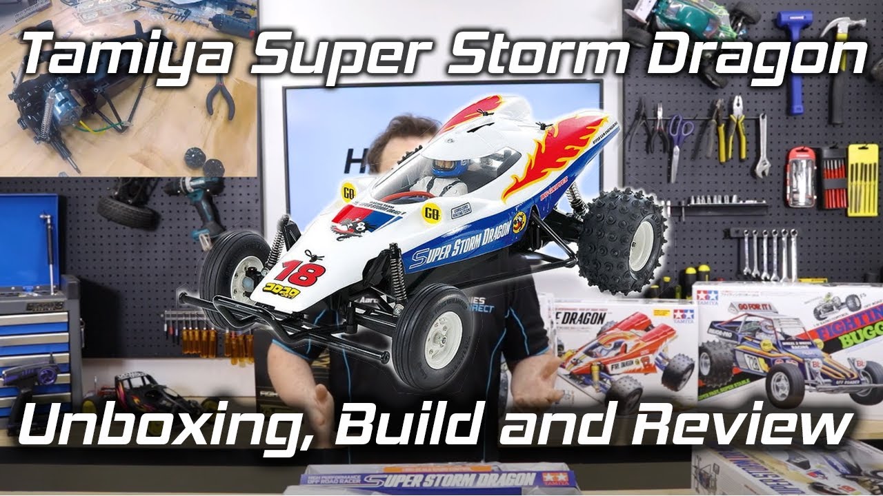 Unboxing: Tamiya 1/10 Super Storm Dragon 2WD Electric RC Buggy Kit
