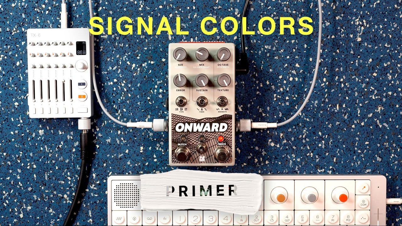 Chase Bliss Onward w/ OP-1 Field - YouTube