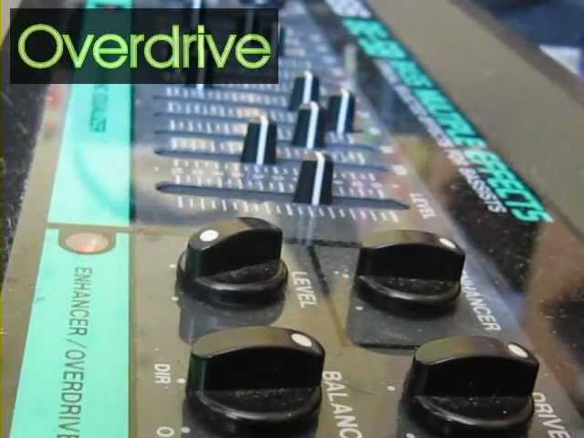 BOSS BE-5B bass multi effects review (with Emg 35 P4 active pickup