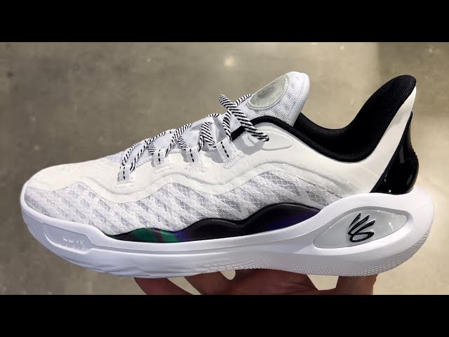 Under Armour Curry 11 Bruce Lee Wind Black White Basketball Shoes