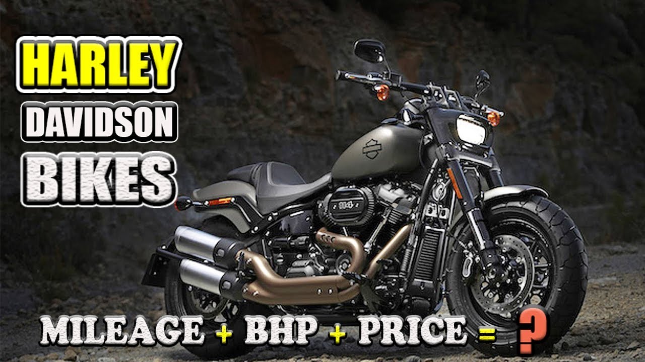 8 Harley Davidson Bikes With Price In India - YouTube