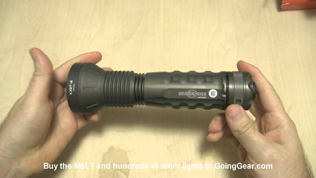 Surefire M6LT Guardian 900 Lumen LED Flashlight - YouTube