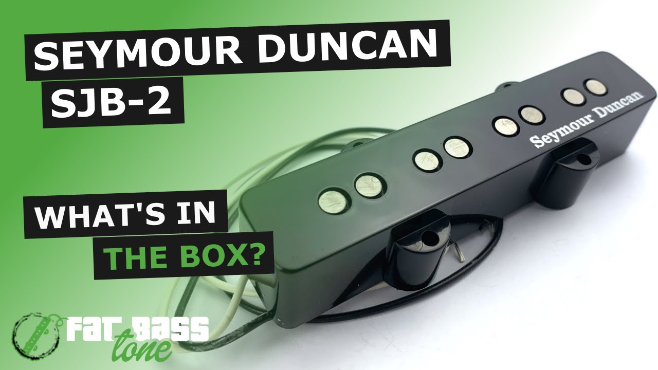 Seymour Duncan SJB-2 Hot Jazz Bass® Pickup Set: What's In The Box