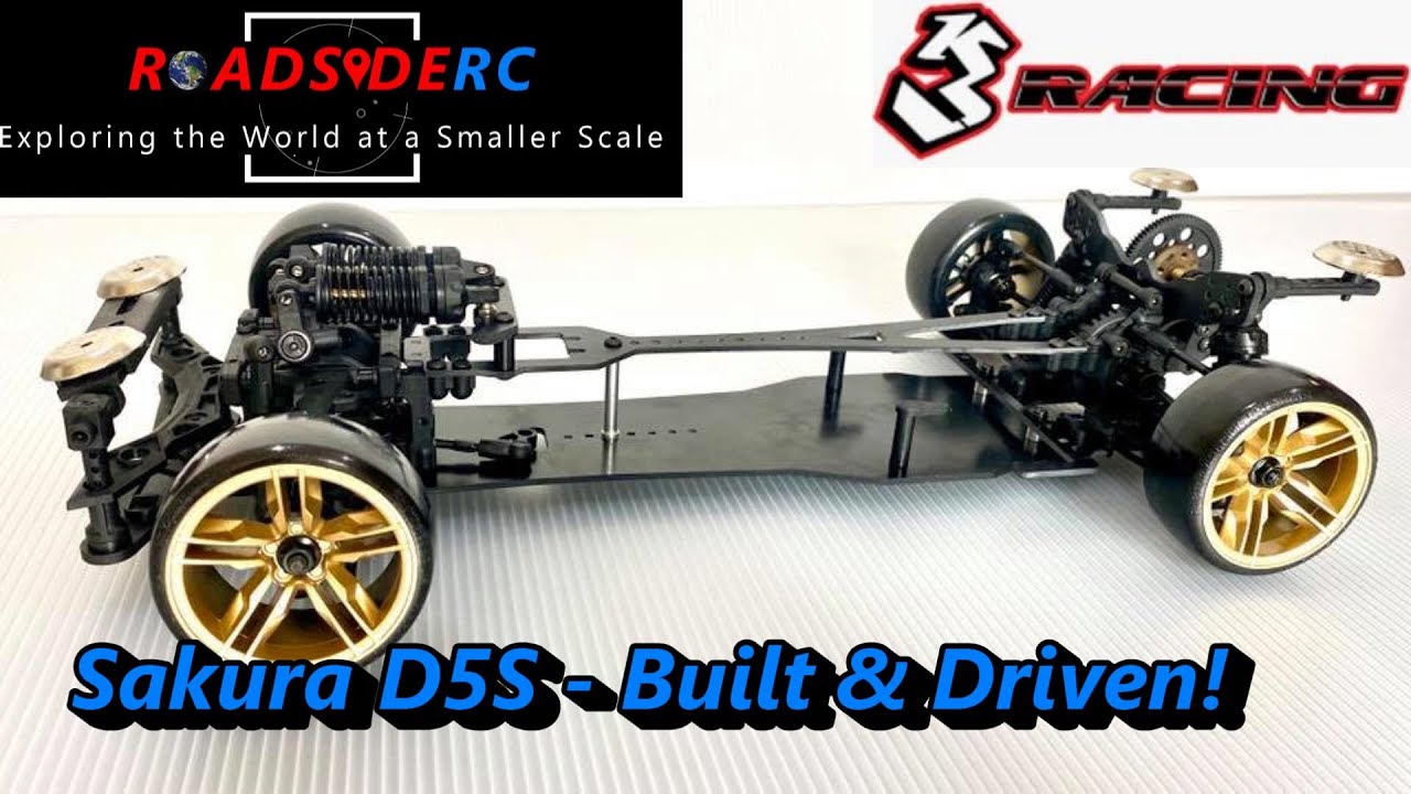 New RC Drift Car! 3Racing Sakura D5S Build and First Drive - YouTube