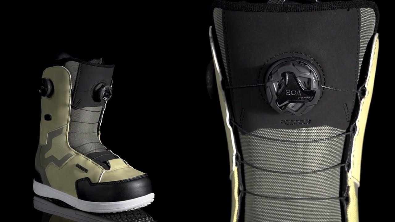 DEELUXE ID Dual BOA 22/23 Snowboard Boots - YouTube