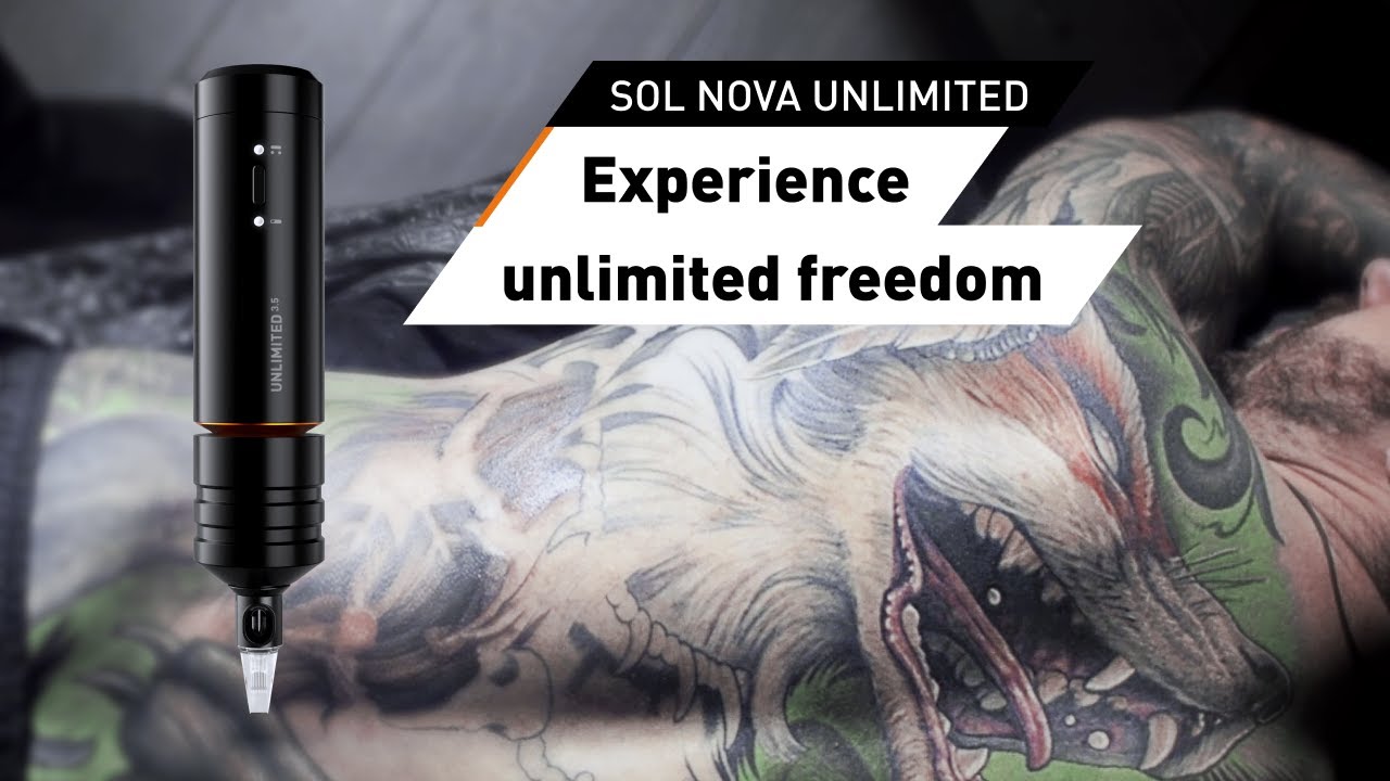 SOL Nova Unlimited | Máquina de tatuagem sem fio