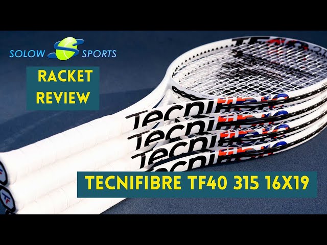 Tecnifibre TF40 315 16x19 Racket Review - YouTube