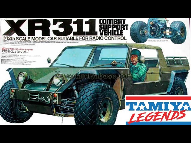 Tamiya XR311, Combat Support Vehicle - YouTube