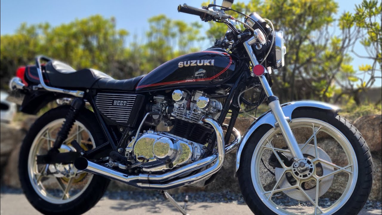 ウィング管ハス切りSUZUKI GS400 - YouTube
