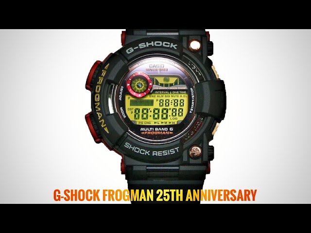 G-Shock 35th Anniversary GWF-1035F-1JR Magma Ocean Frogman 25th