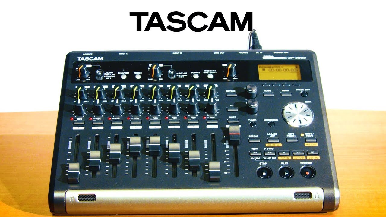 Tascam DP-03SD Digital Portastudio | Gear4music - YouTube