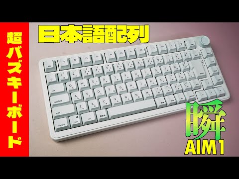 Super Buzz] AIM1 Shun MATATAKI Review [Japanese Layout Rapid
