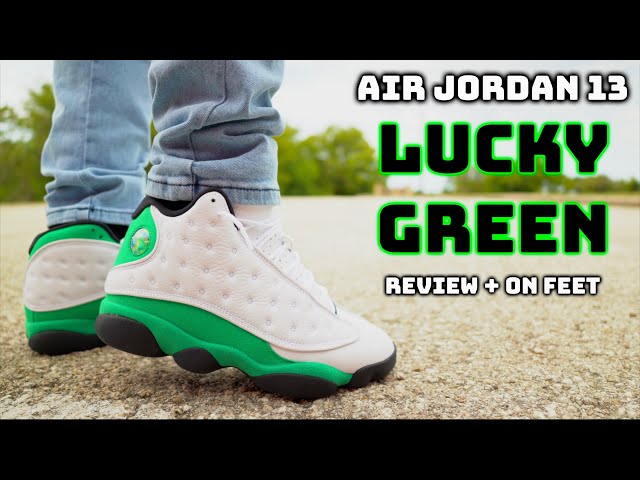 Air Jordan 13 Lucky Green In-Depth Review & On Feet | How To Lace