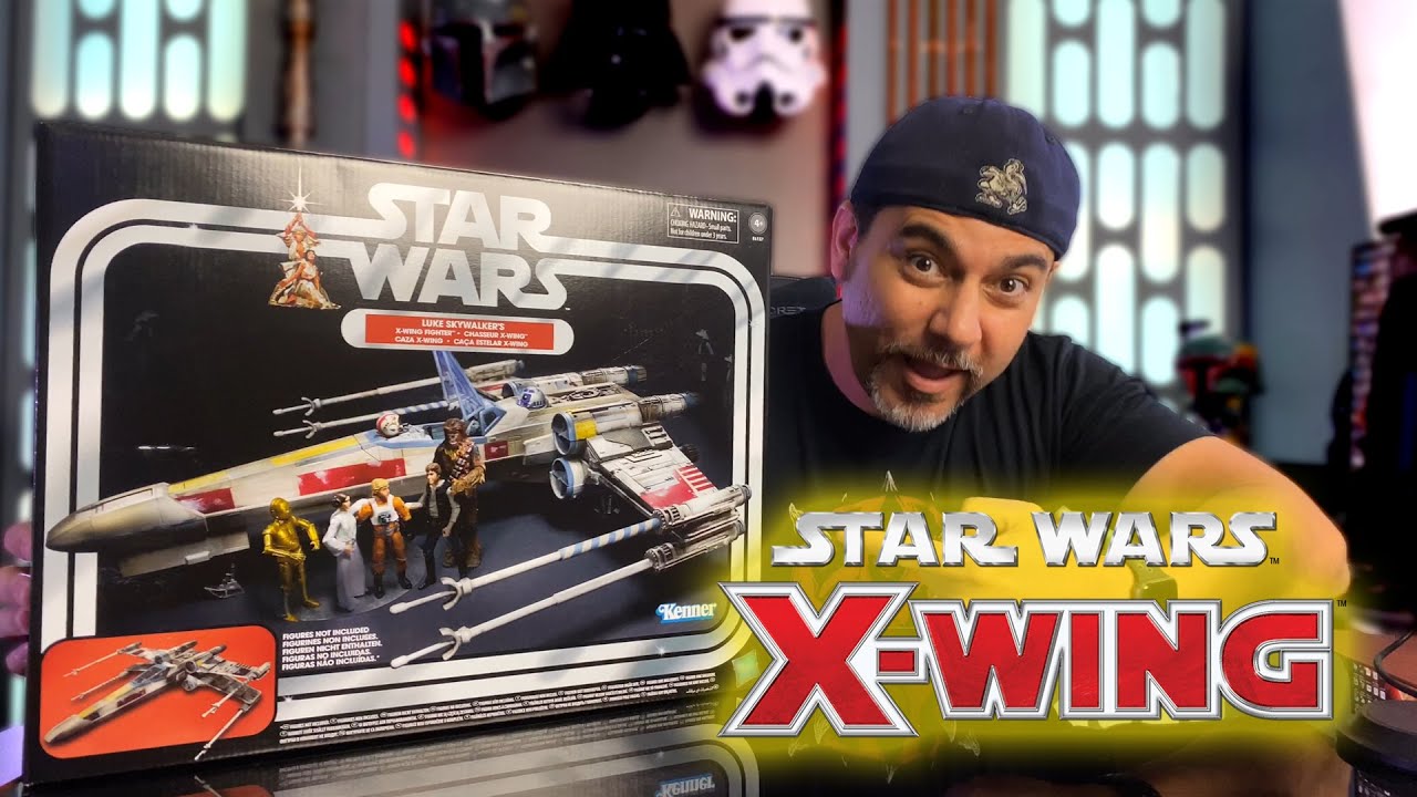 Vintage Collection X-Wing Fighter Unboxing Star Wars Hasbro - YouTube