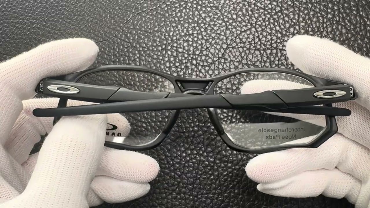オークリー OAKLEY TRAJECTORY OX8171-0155 Satin Black - YouTube