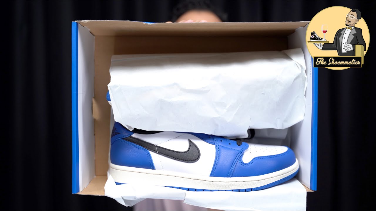 Nike Air Jordan 1 Low OG 'Game Royal' | WHAT'S IN THE BOX - YouTube