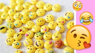 MAKING ALL 56 SMILEY EMOJIS! ☺ DIY Polymer Clay Tutorial