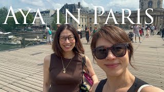 アヤin Paris🇫🇷】我らが仏文科のアヤパリ最終日に密着✨お買い物