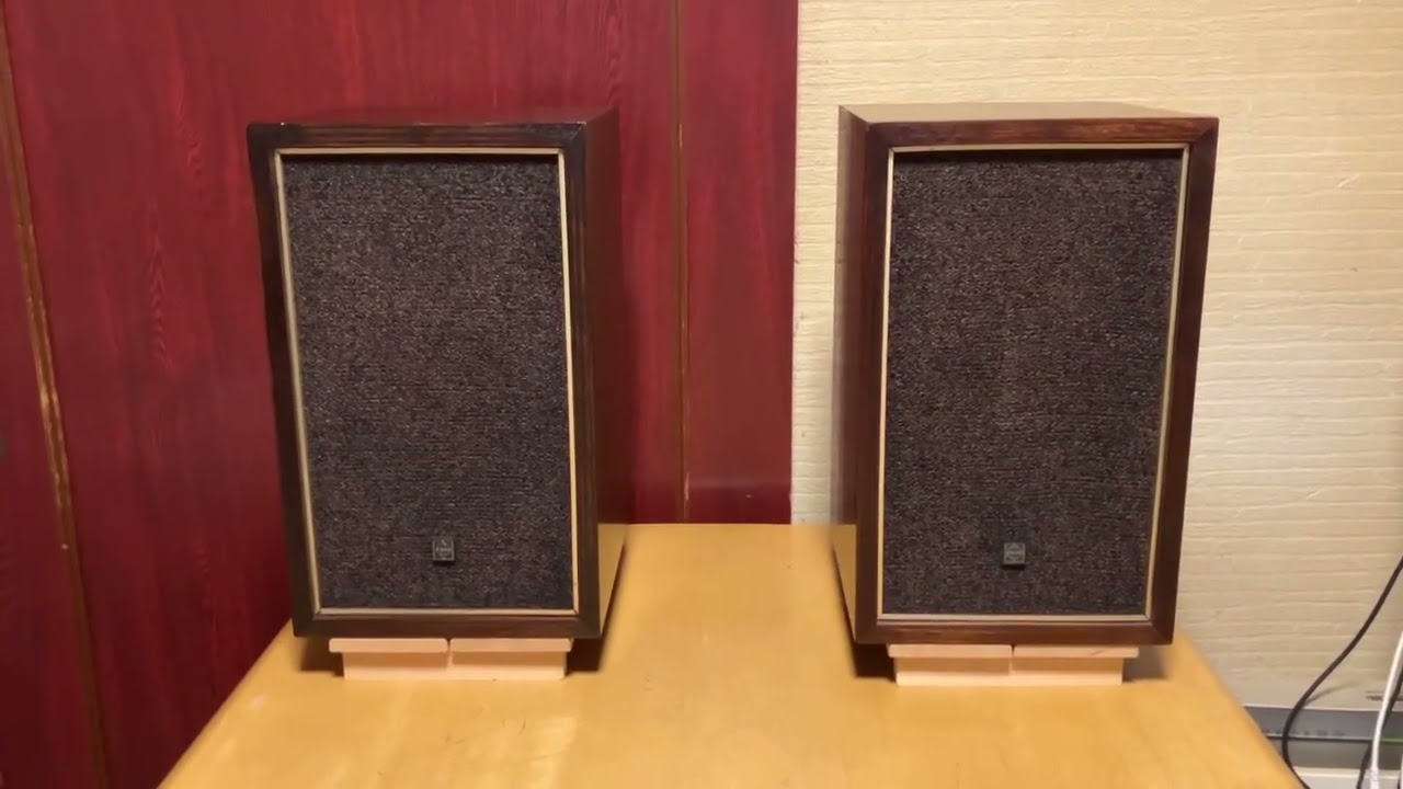 オーディオ試聴動画 ALTEC 205-8A使用密閉箱(アルテック) - YouTube