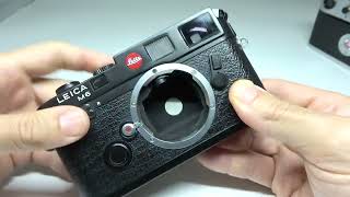 LEICA ライカ M6 クラシック ブラック 0.72 1987年 ドイツ製（ERNST