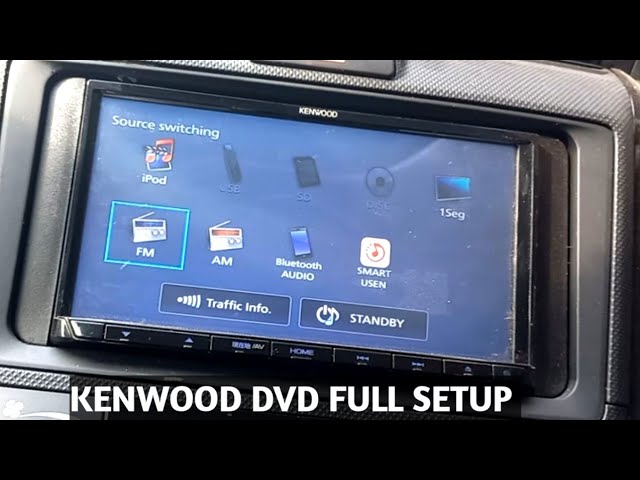KENWOOD MDV-D405BT DVD REVIEWED ABOUT FULL SETUP. - YouTube