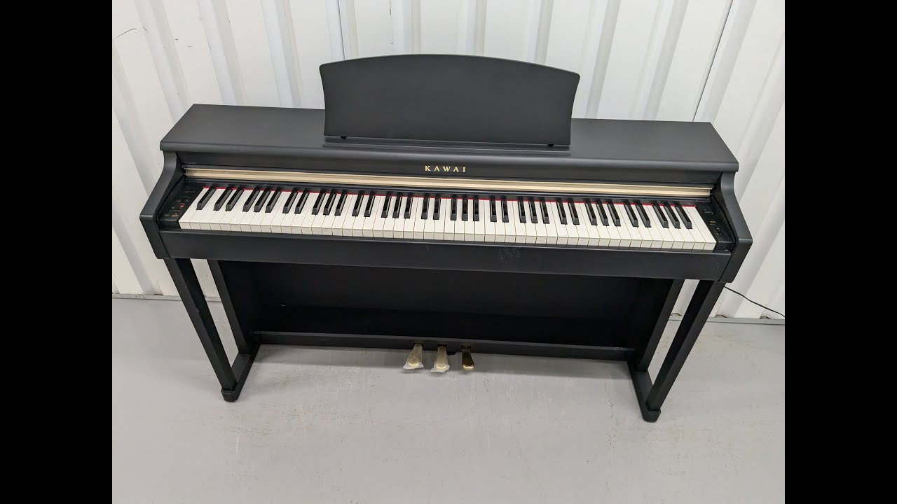 Kawai CN24 digital piano in satin black finish stock number 24395