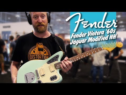 Fender Vintera '60s Jaguar Modified HH - the 'Not Vintage