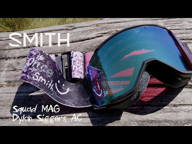 Smith Squad MAG Dylan Siggers AC Goggle Product Review - YouTube