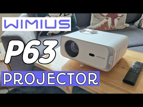 Wimius P63 1080P Projector - YouTube