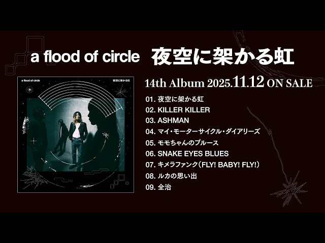 a flood of circle「夜空に架かる虹」trailer - YouTube