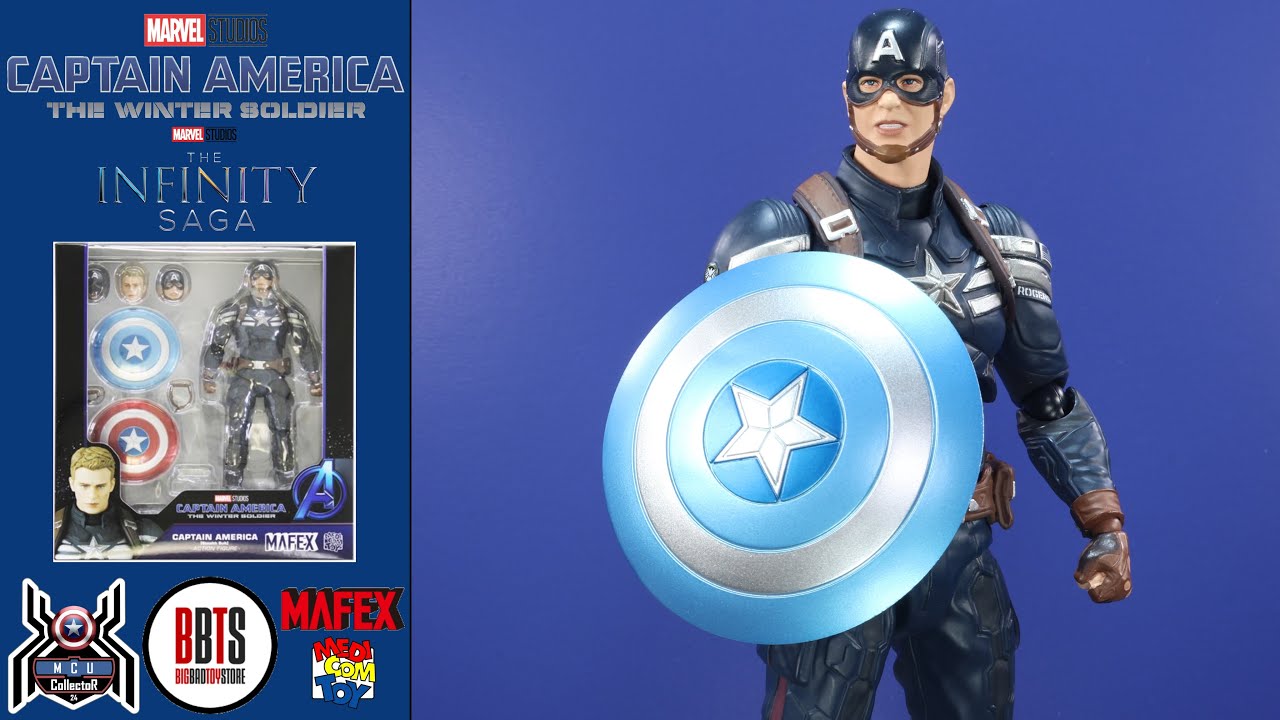 Mafex Marvel 202 CAPTAIN AMERICA STEALTH SUIT Winter Soldier