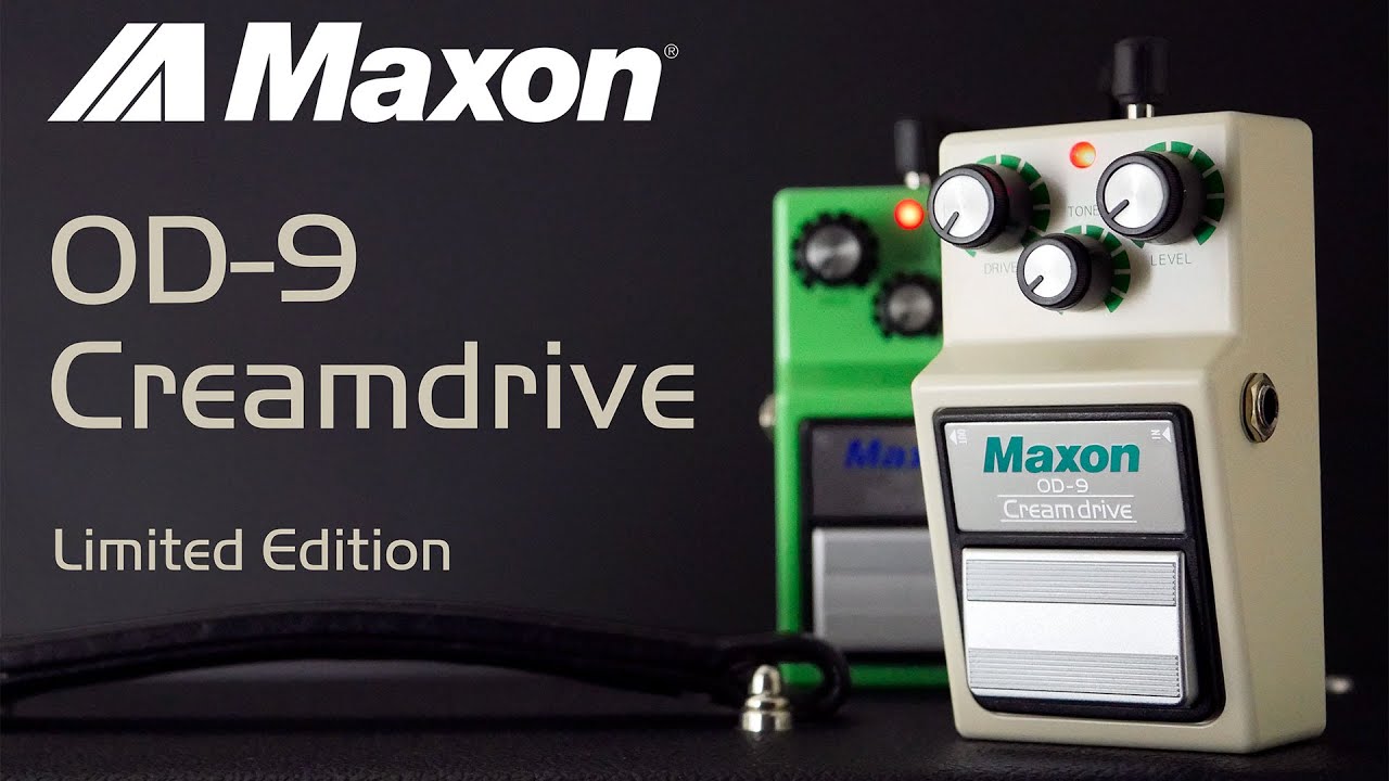 Maxon | OD-9 Creamdrive Limited Edition - YouTube