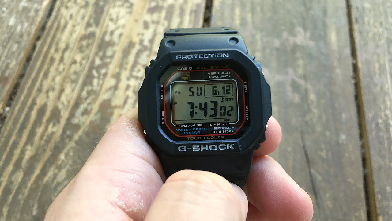 The Casio G-Shock GWM5610 Wristwatch: The Full Nick Shabazz Review