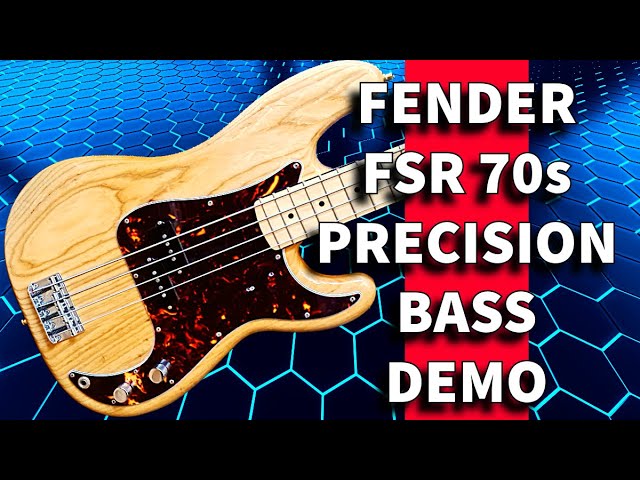 Fender FSR 70s P Bass: Tone That Punches! - YouTube