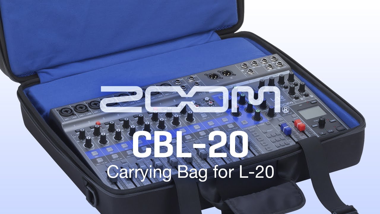 ZOOM CBL-20 Carrying Bag for L-20 / L-12 - YouTube