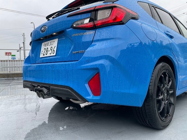 STI performance muffler installed! The pure gasoline engine FF