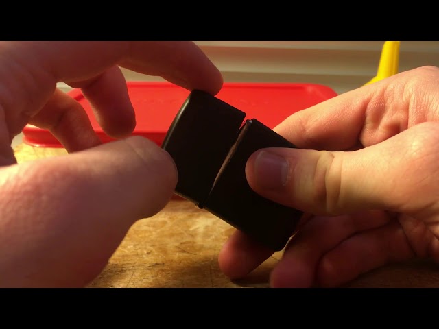 Zippo finish removal - YouTube